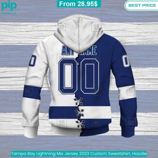 Tampa Bay Lightning Mix Jersey 2023 Custom Sweatshirt, Hoodie nice