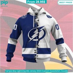 Tampa Bay Lightning Mix Jersey 2023 Custom Sweatshirt, Hoodie Good click