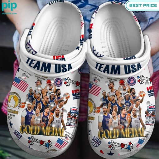 Team USA Golden Medal Crocs Nice Pic