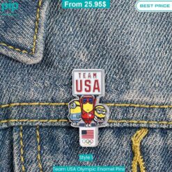 Team USA Olympic Enamel Pins This place looks exotic.