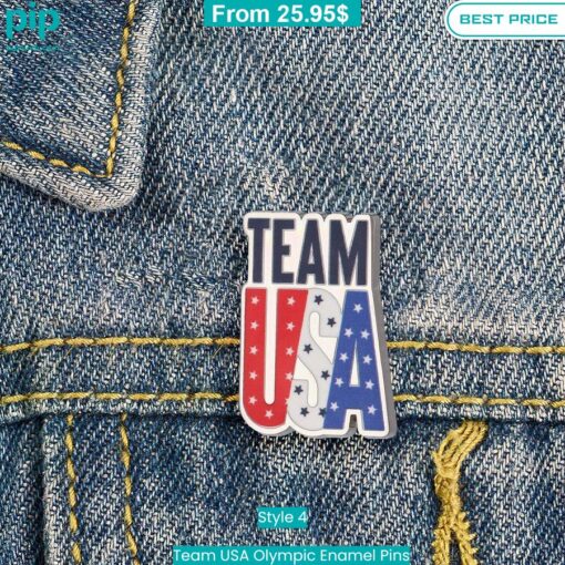 Team USA Olympic Enamel Pins Unique and sober