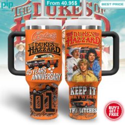 The Dukes of Hazzard 45 Years Anniversary Stanley Tumbler With Straw catchy