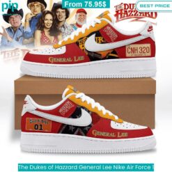 The Dukes of Hazzard General Lee Nike Air Force 1 comfortable