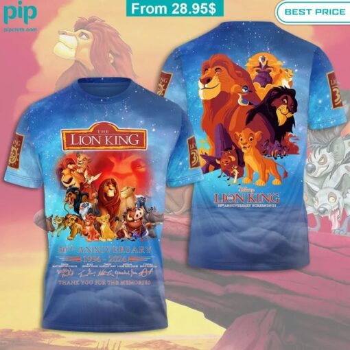 The Lion King 30th Anniversary Shirt Good click