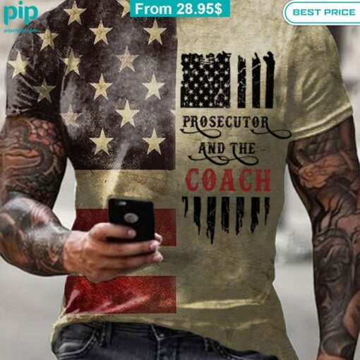 The Prosecutor And The Coach US Flag Cap, Shirt Great, I liked it