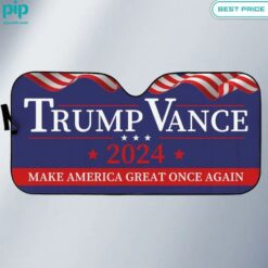 Trump Vance 2024 MAGA Car Sunshade You always inspire by your look bro