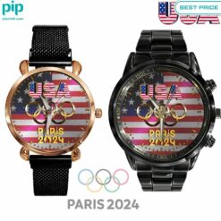 USA Team Paris Olympics 2024 Watches Your face is glowing like a red rose