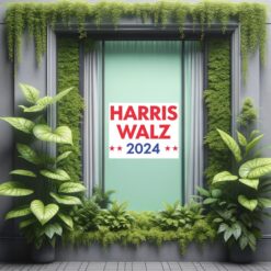 Harris & Walz President 2024 Window Cling Sign hot trendy