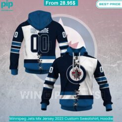 Winnipeg Jets Mix Jersey 2023 Custom Sweatshirt, Hoodie Good click