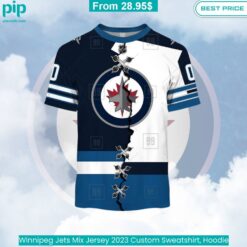 Winnipeg Jets Mix Jersey 2023 Custom Sweatshirt, Hoodie Best click of yours