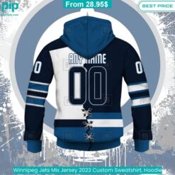 Winnipeg Jets Mix Jersey 2023 Custom Sweatshirt, Hoodie cool