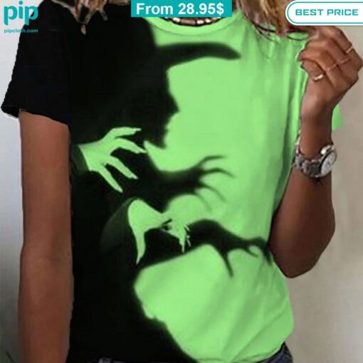 Witch Shadow Halloween Shirt Wow! What a picture you click