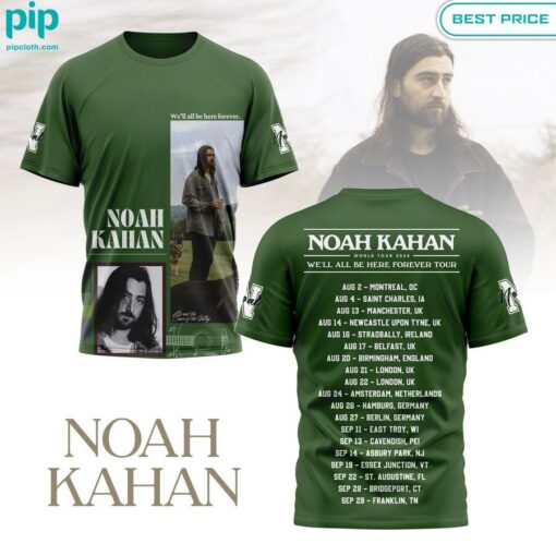 World Tour 2024 Noah Kahan Shirt Mesmerising