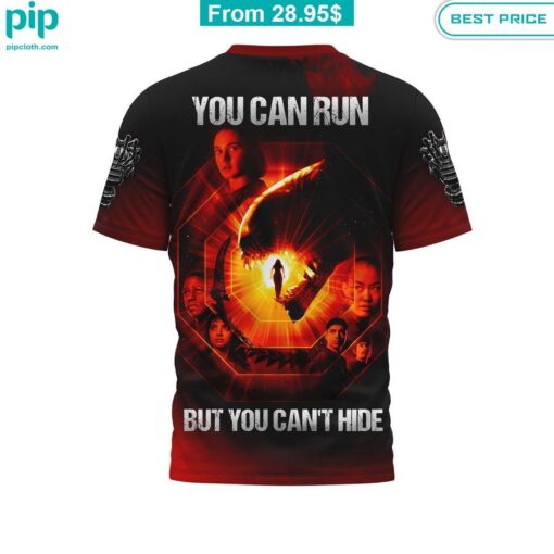 You can run, but you can't hide Alien Shirt Stand easy bro